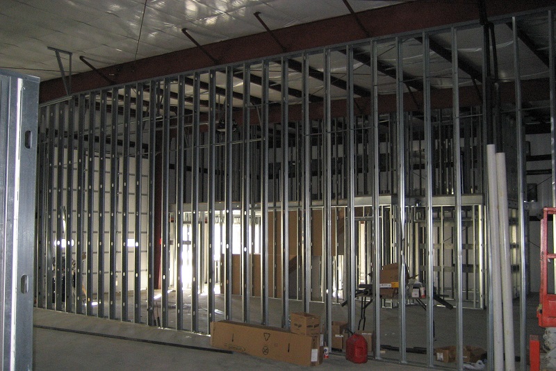 Framing on an ESP Construction site
